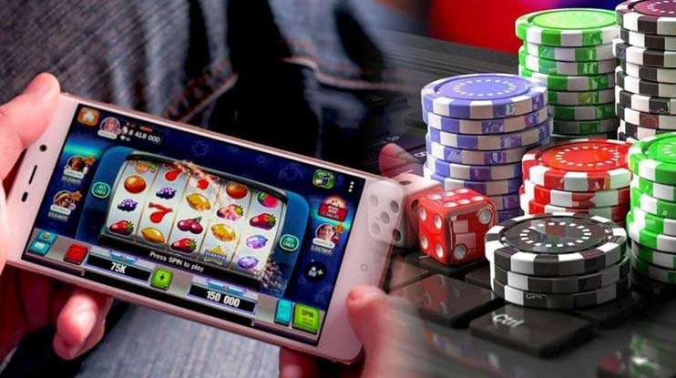 Filipino player browsing slot games on a mobile phone